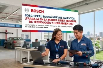 Bosch Perú busca nuevos talentos: ¡Trabaja en la marca líder mundial de tecnología y herramientas!
