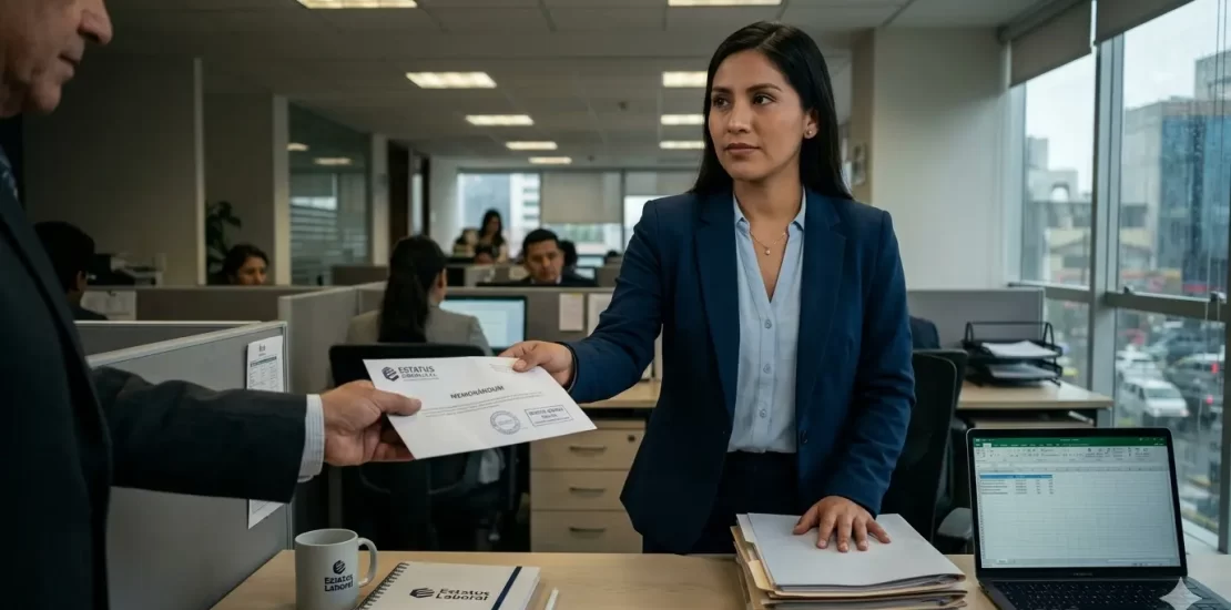 El Memorándum en el Perú: ¿Advertencia o sentencia de muerte laboral?